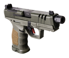 SAR USA SAR9 C SOCOM Compact 9mm Luger 4.7" 15+1 Semi-Auto Pistol - OD Green — view 3