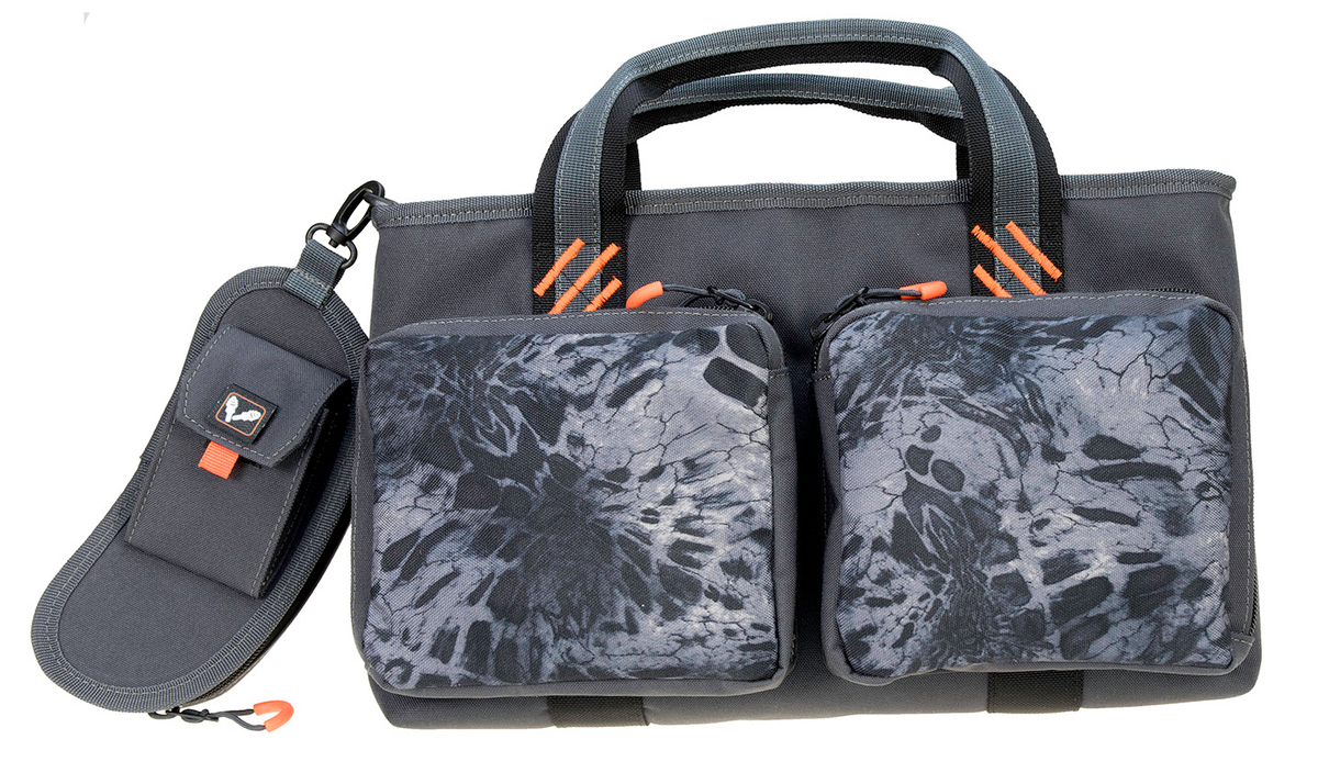 G*Outdoors GPS Bags 1409PCPM Double Pistol Range Bag PRYM1 Blackout 4 Handguns — view 3