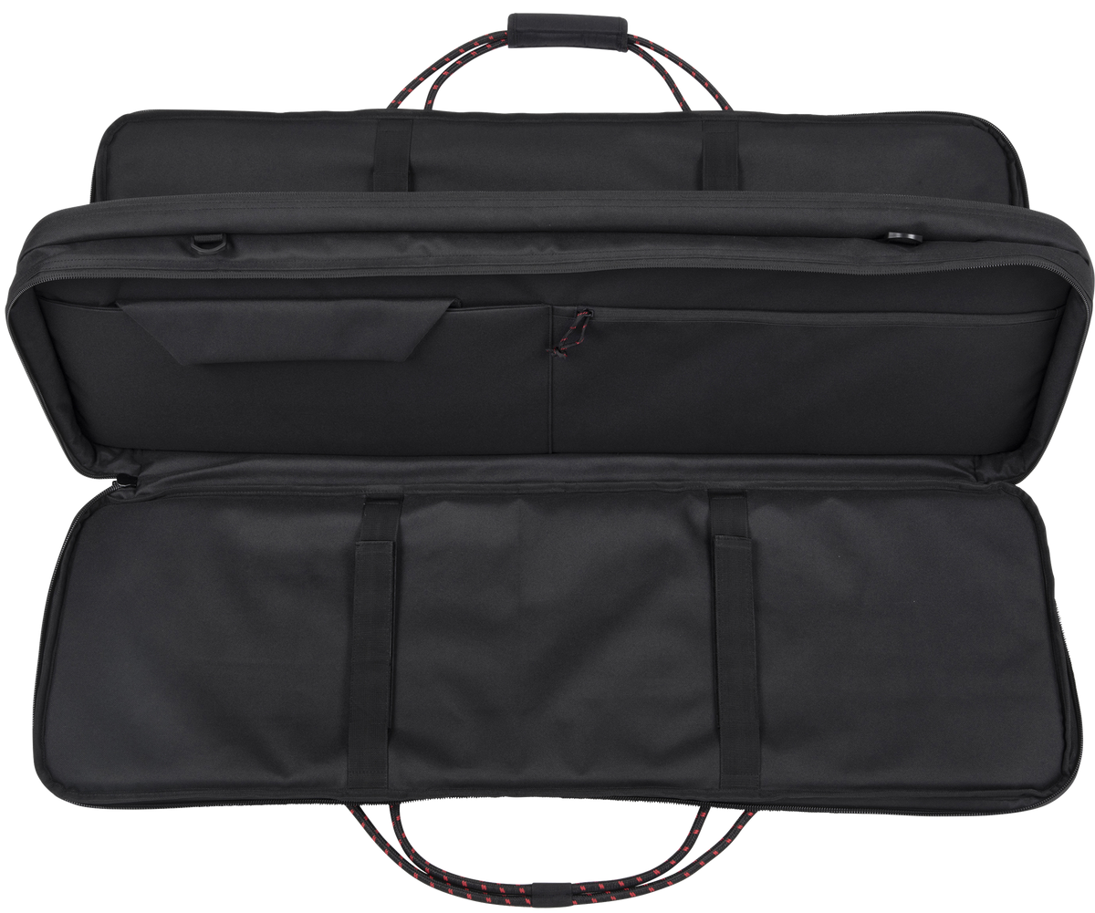Tac Six Unit 38" Tactical Rifle Case Black 600D Polyester Lockable - 2 Rifles — view 3