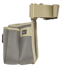 G*Outdoors 960CSPRK Contour Double Shotshell Pouch 600D Polyester 30-52" Belt — view 3