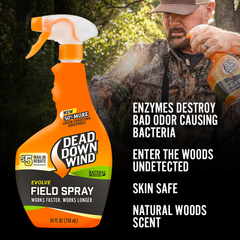 Dead Down Wind Evolve Field Spray Cover Scent Natural Woods 24 oz Trigger Spray — view 3