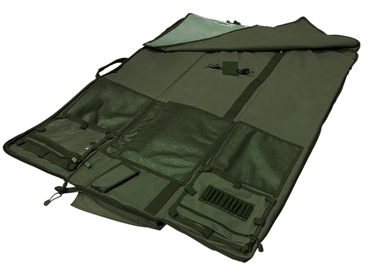 NcSTAR VISM Deluxe Rifle Case / Shooting Mat 48" Green — view 3