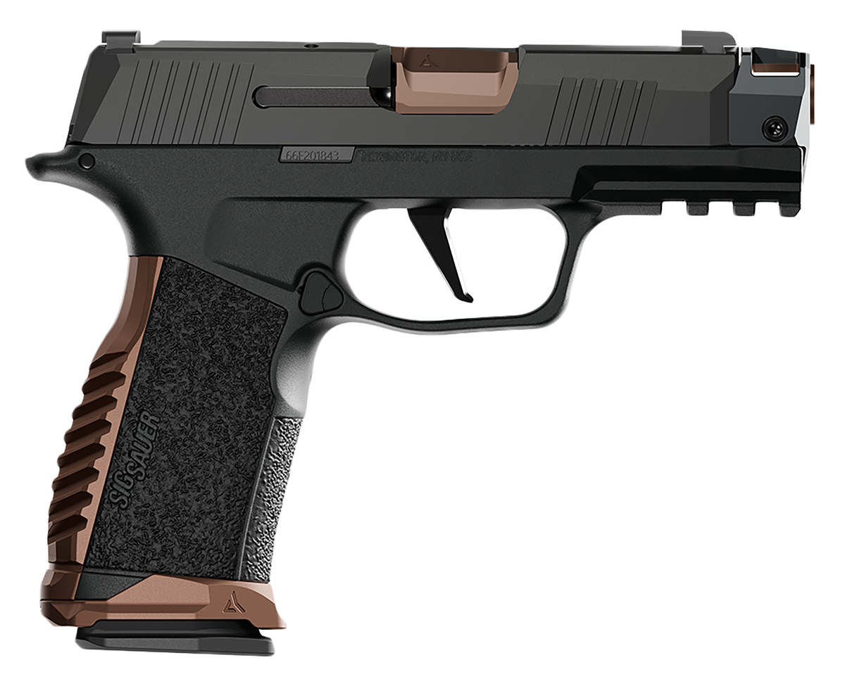 Radian Weapons R0837 SIG P365-XMACRO Aluminum Backstrap & Magwell - Bronze — view 3