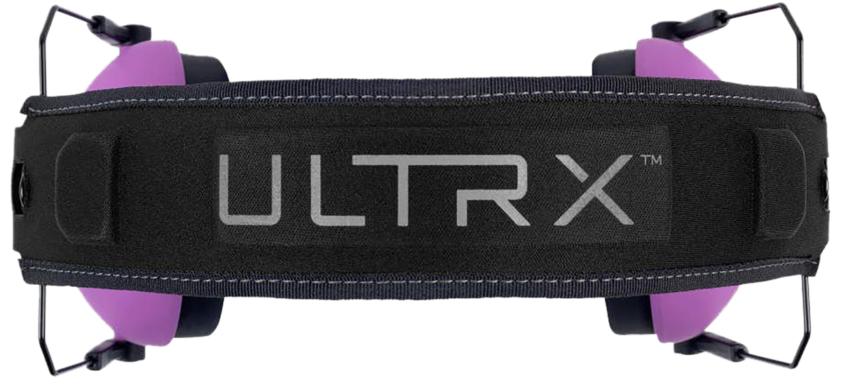 Allen Ultrax Shield 23 dB Plum Passive Earmuffs — view 3