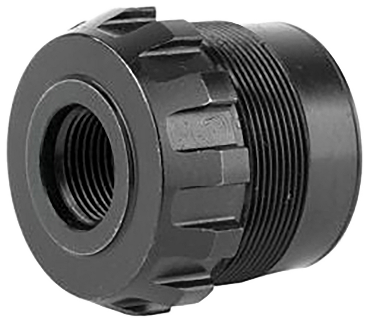 Dead Air DA414 Ghost-M & Pyro Fixed Mount M13.5x1 LH Black — view 3