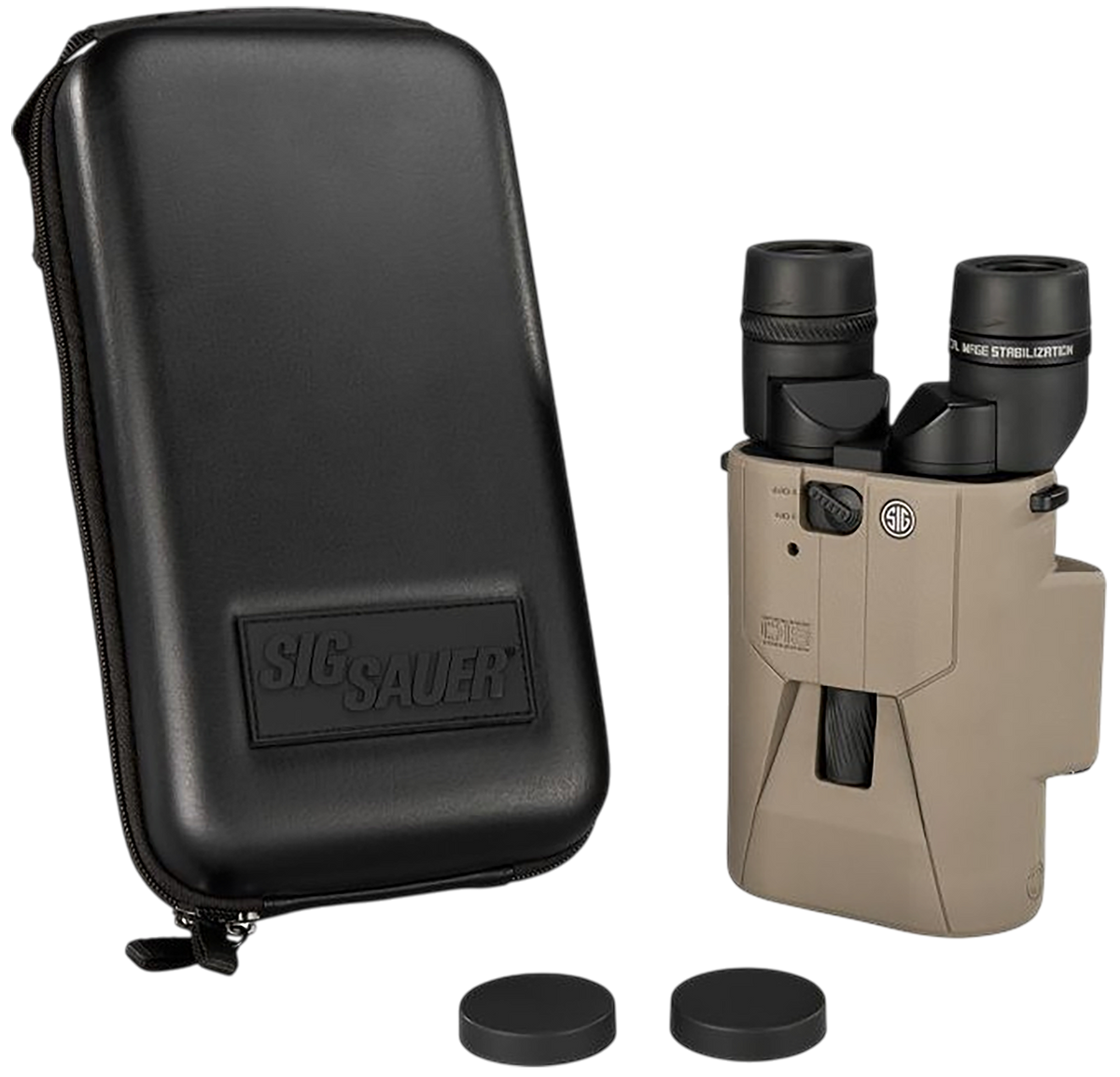 Sig Sauer Electro-Optics Zulu6 HDX Pro 14x50mm Schmidt-Pechan Prism Image Stabilized Binoculars - Flat Dark Earth — view 3