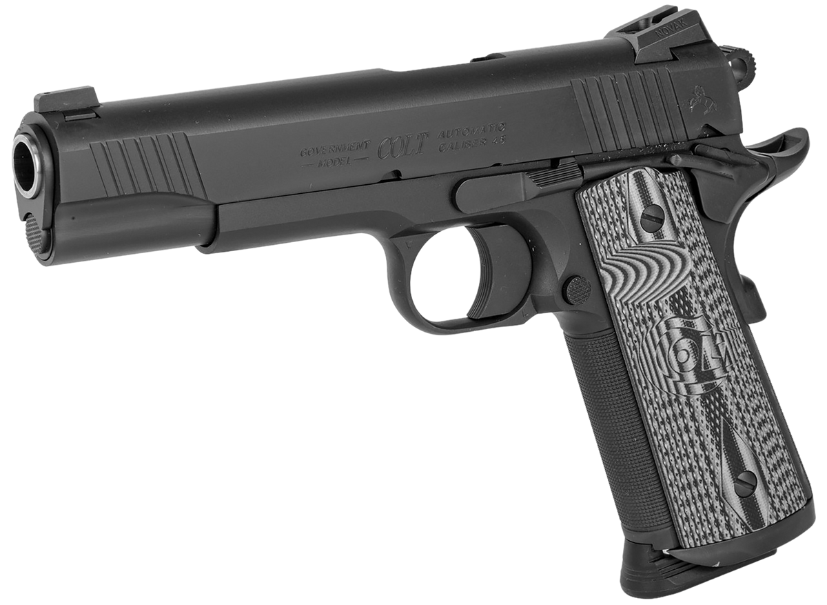 Colt Mfg CCU Government 45 ACP 5" 8+1 SAO Pistol - Matte Black DLC — view 3