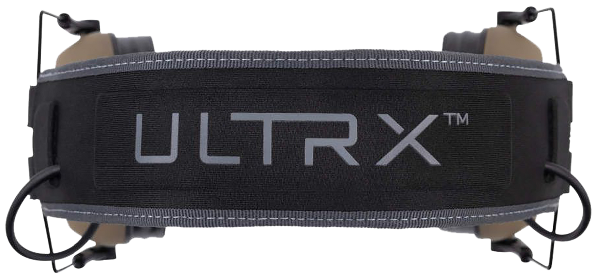 Allen Ultrax Bionic Fuse Bluetooth Electronic Earmuff 22 dB Flat Dark Earth - Over the Head — view 3