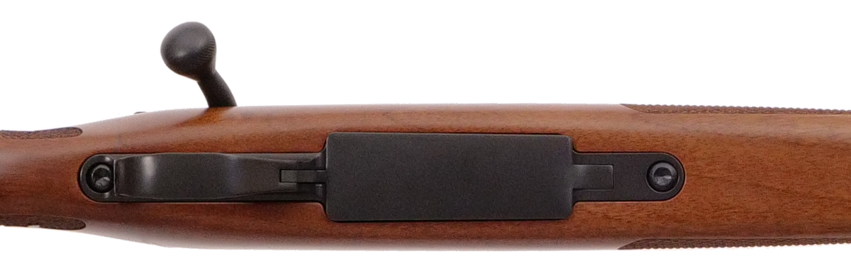 Weatherby Vanguard Camilla Compact 243 Win 20" 4+1 Bolt Action Rifle - Matte Blued Walnut — view 3
