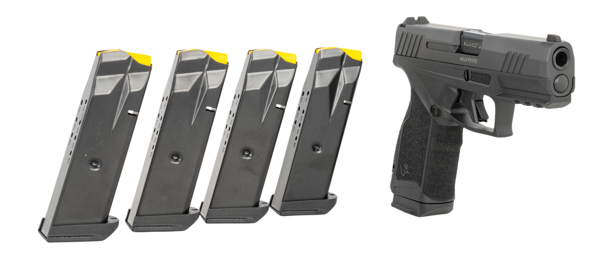 Taurus GX4 Carry 9mm 3.70" 15+1 Semi-Auto Pistol - 5x10rd Mags — view 3