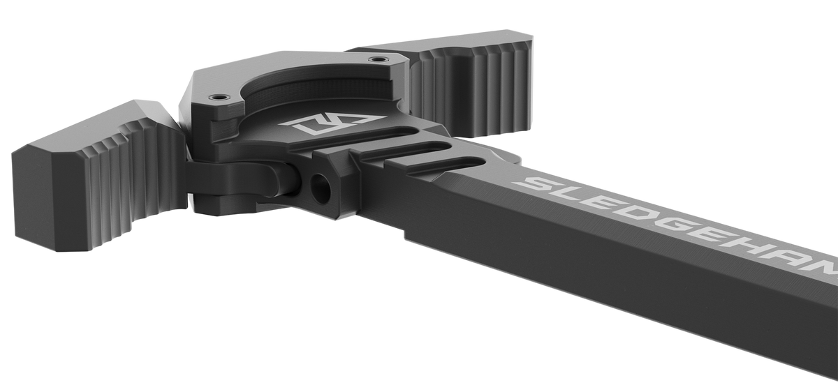 Breek Arms Sledgehammer AR-10/LR-308 Ambidextrous Charging Handle - Black — view 3