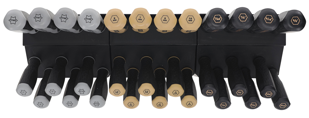 Wheeler Hex/Torx Benchtop Screwdriver Set 30-Piece — view 3