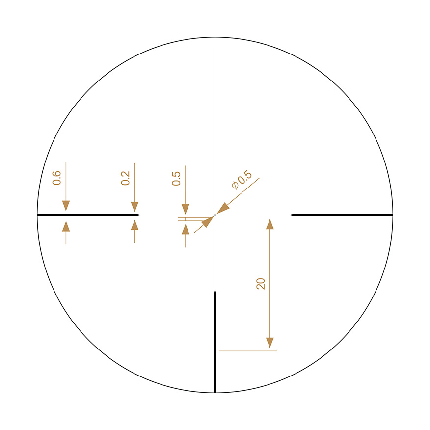 Riton Optics 3 Primal 3-12x56mm 30mm Tube Illuminated RDH Reticle — view 3