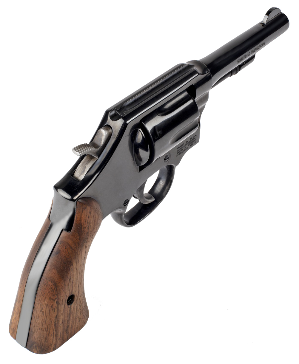 Smith & Wesson Model 10 Classic K-Frame 38 Special +P 4" 6-Shot DA/SA Blued Revolver — view 3
