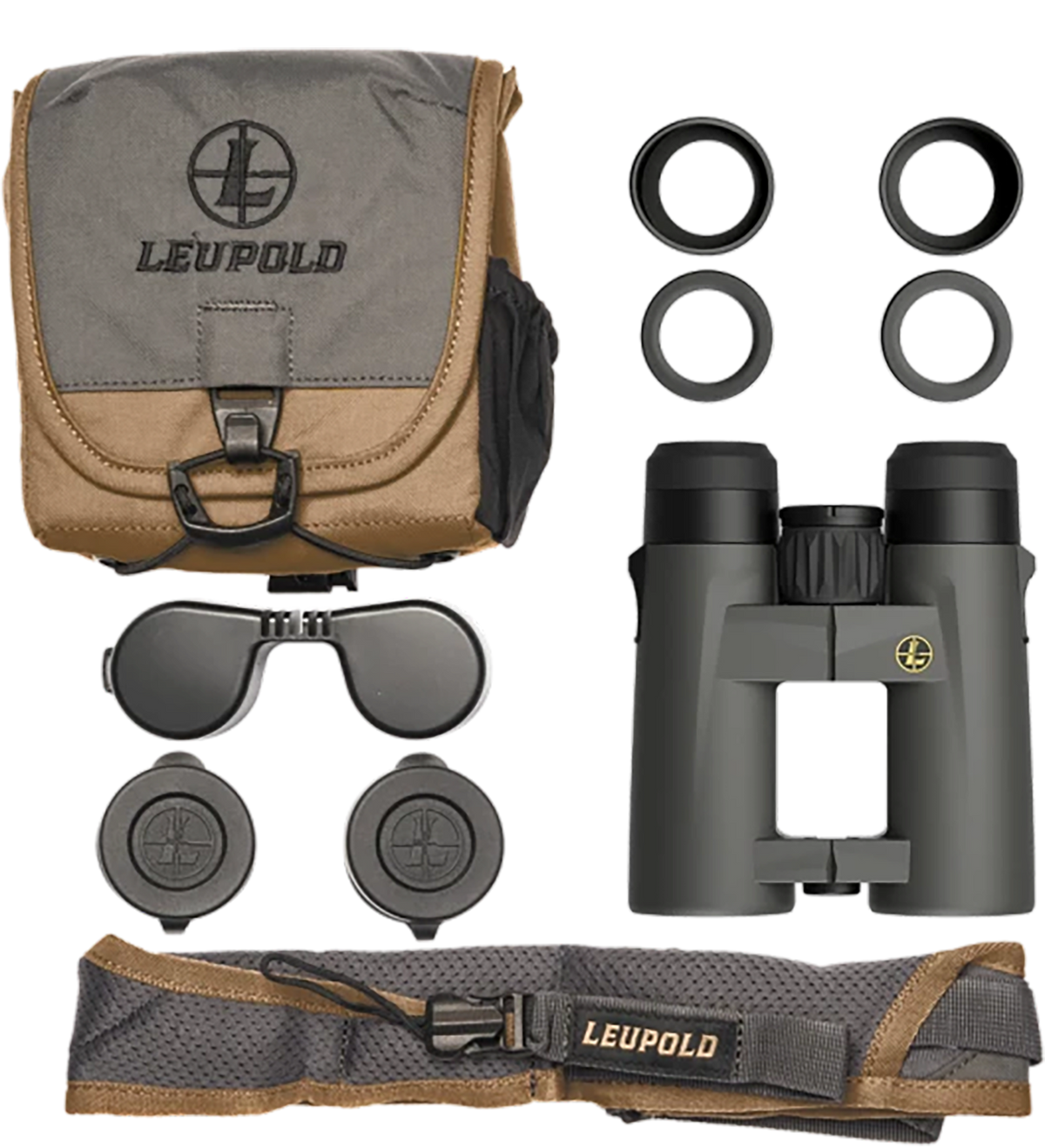 Leupold BX-4 Pro Guide HD Gen 2 10x42mm Roof Prism Binoculars - Black Armor Coated — view 3
