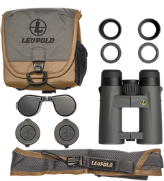 Leupold BX-4 Pro Guide HD Gen 2 10x42mm Roof Prism Binoculars - Black Armor Coated — view 3