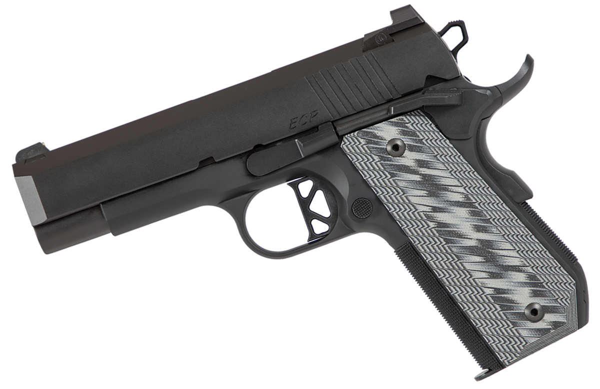 Dan Wesson ECP 45 ACP 4" 8+1 SAO Pistol - Black Duty Bobtail — view 3