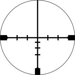 Trijicon Huron 1-6x24mm 30mm Tube BDC Hunter Holds Reticle Satin Black Riflescope — view 3