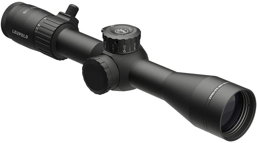 Leupold Mark 4HD 2.5-10x42mm FFP TMR 30mm Tube Matte Black Rifle Scope — view 3