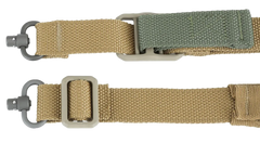Blue Force Gear Vickers Push Button Sling 1.25" Padded Coyote Brown Cordura — view 3