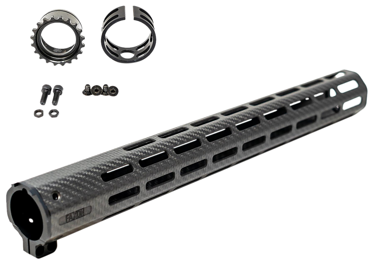 Faxon Firearms Streamline 17" M-LOK Carbon Fiber AR-15 Handguard — view 3