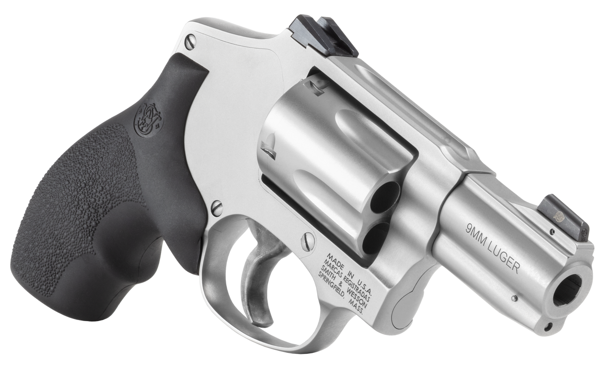Smith & Wesson Model 940 J-Frame 9mm Luger 2.17" 5-Shot DAO Stainless Revolver — view 3