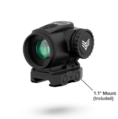 Swampfox Optics Raider Micro Prism 1x20 6 MOA Red Dot Sight — view 3