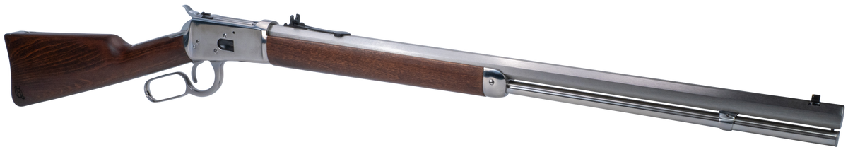 Heritage Mfg 92 Ranch Hand 38 Special +P/357 Mag 24" 12rd Lever-Action Rifle - Stainless / Hardwood — view 3