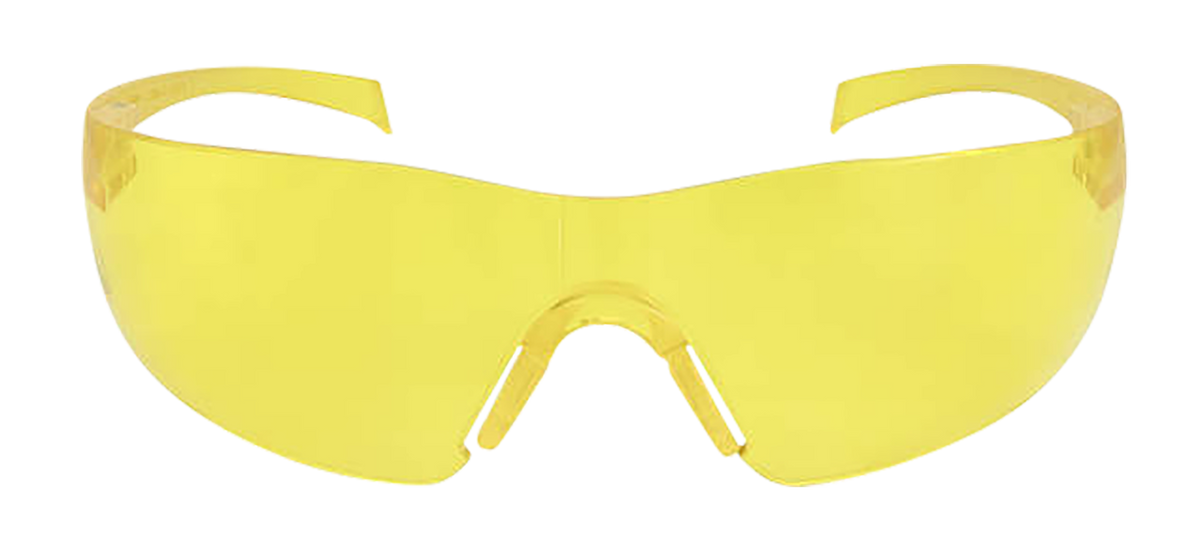 Radians Mirage DUFL10220C Frameless Safety Glasses Amber Lens/Frame — view 3