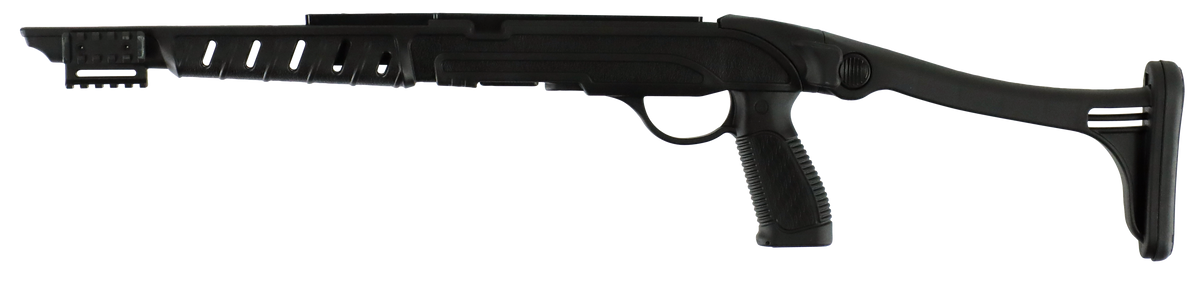 ProMag PM280 Tactical Folding Stock Black Polymer w/ Pistol Grip for Savage 64 Series — view 3