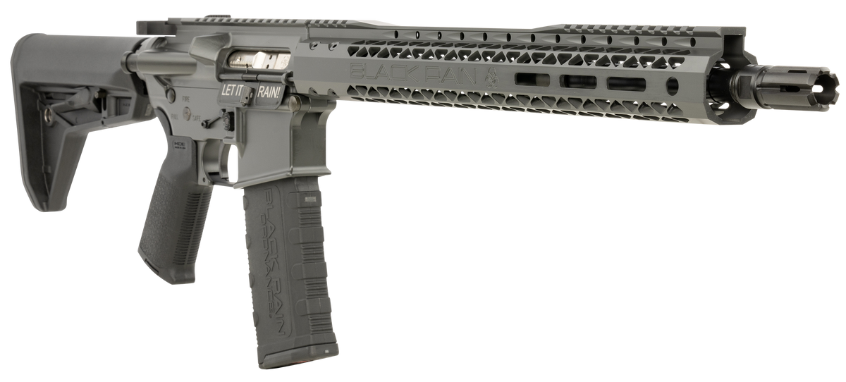 Black Rain Ordnance Spec 15+ SSP 5.56x45mm NATO 16" 30+1 Semi-Auto AR-15 Rifle - Smoke — view 3