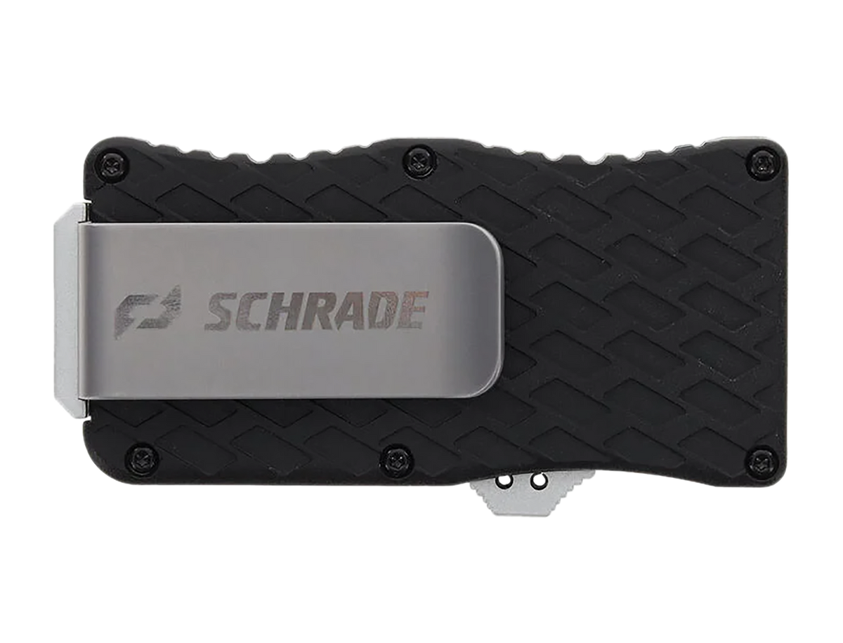 Schrade Uproar Mini D/A OTF 1.90" Dagger Plain Satin D2 Steel Black Aluminum Handle — view 3