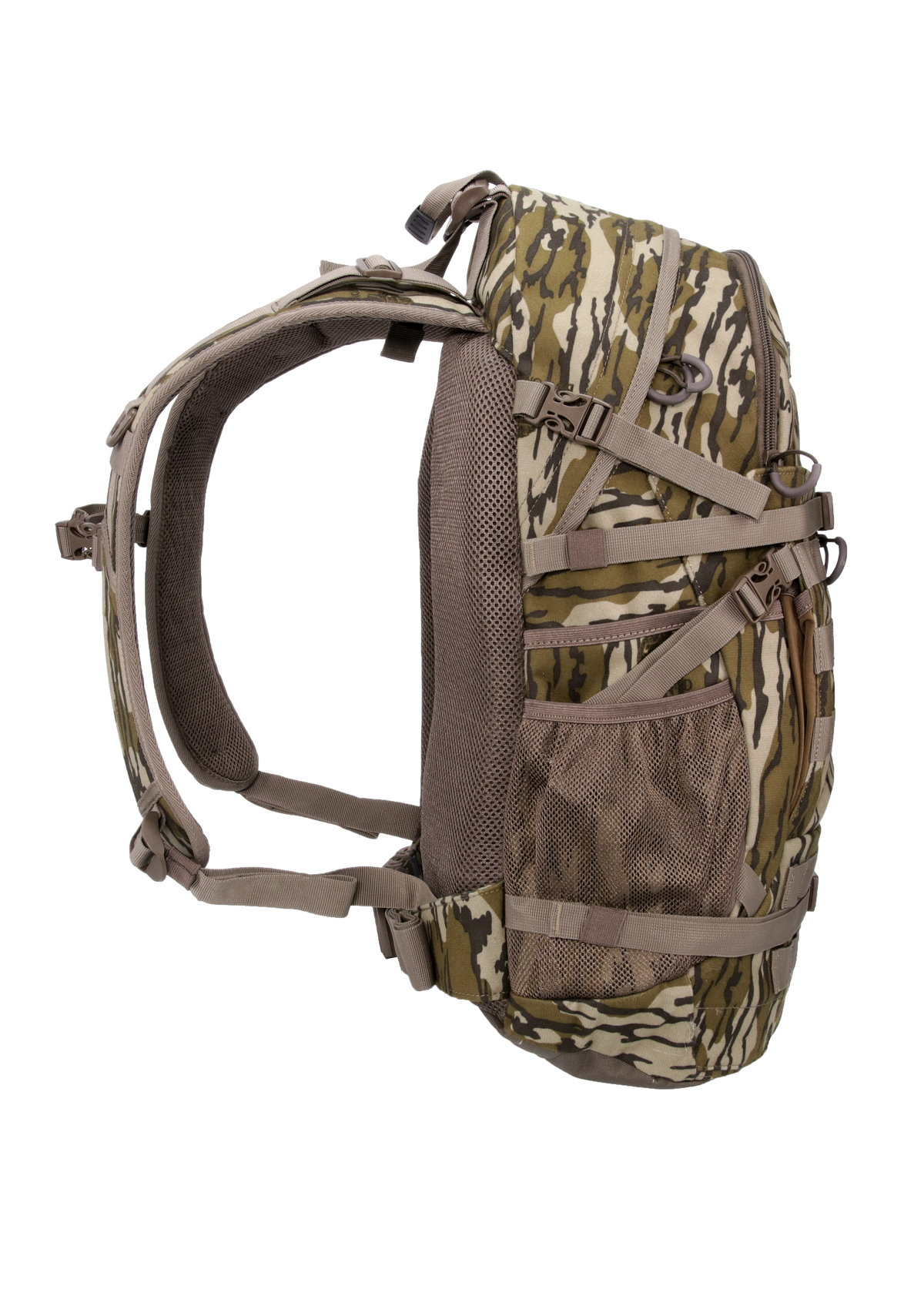 Muddy Pro 1300 Hunting Pack Mossy Oak Bottomland Polyester Backpack — view 3