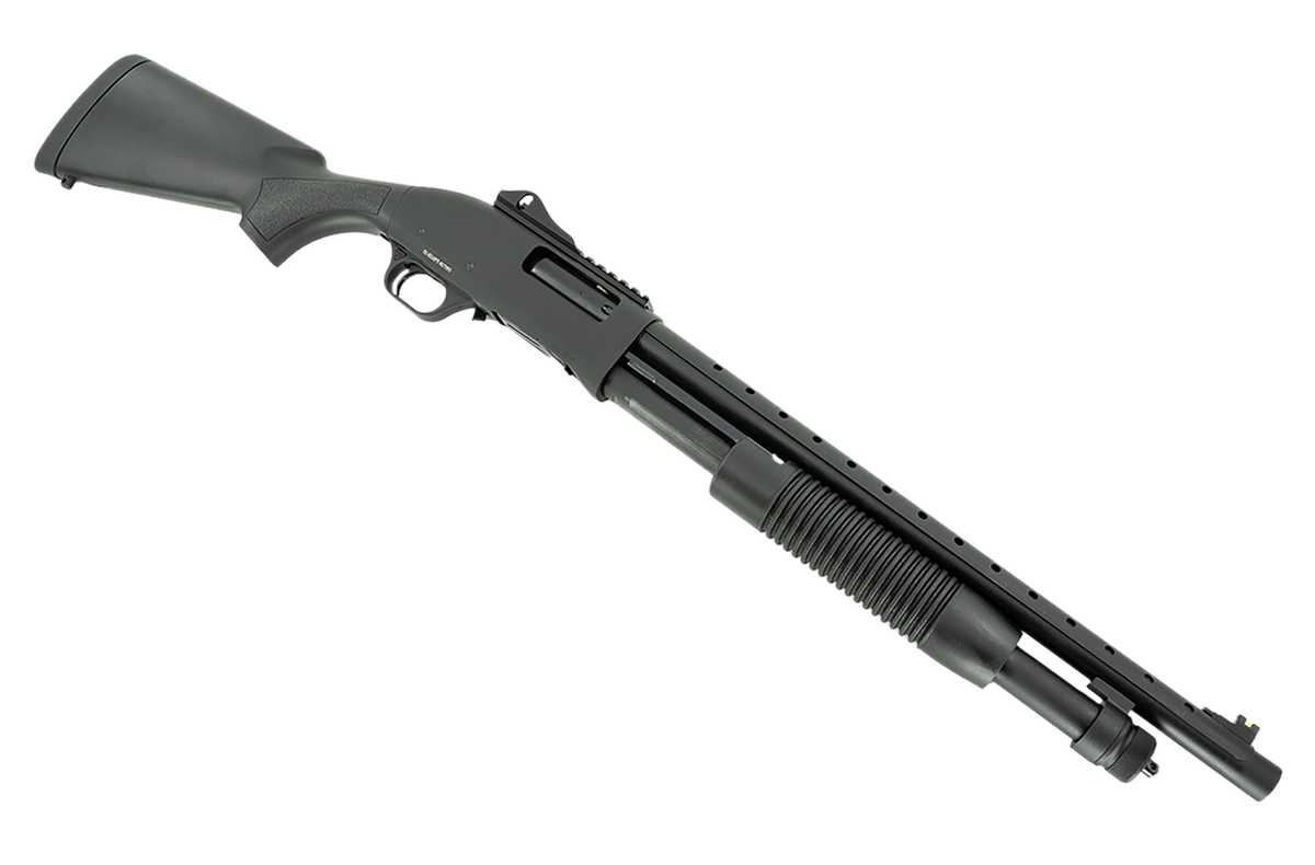 Tokarev USA TX3 12A1 12 Gauge 3" 4+1 18.5" Pump Shotgun - Black — view 3