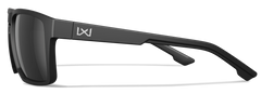 Wiley X Founder CAPTIVATE Black Mirror Lens Matte Black Frame — view 3