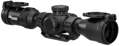 Sig Sauer Electro-Optics Tango-MSR 2-12x40mm 34mm Tube FFP Illuminated MOA Milling 2.0 Riflescope - Black — view 3