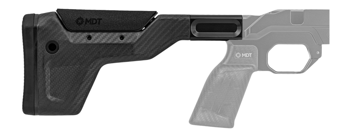 MDT Sporting Goods HNT Fixed Carbon Fiber Buttstock - BCF — view 3
