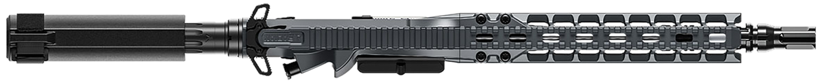 Radian Weapons Model 1 223 Wylde 10.5" 30+1 Semi-Auto Pistol - Radian Gray — view 3