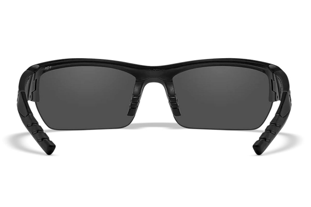 Wiley X Valor Smoke Gray Lens Matte Black Frame Safety Glasses — view 3