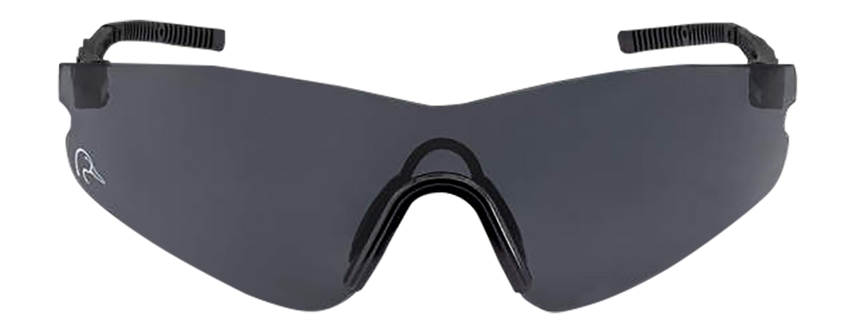 Radians DUY11020C Youth Safety Glasses Smoke Gray Lens Black Half Frame — view 3