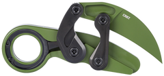 Columbia River CRKT 4040BG Provoke 2.41" Folding Karambit Plain D2 Bright Green Cerakote Aluminum Handle — view 3