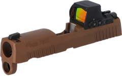 Sig Sauer P320 X-Compact 9mm Luger 3.6" Slide Assembly w/ ROMEO-X PRO Optic - Coyote Brown — view 3