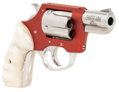 Charter Arms Chic Lady 38 Special 2" 5-Shot DA/SA Revolver - Red Anodized Frame / White Pearlite Grips — view 3