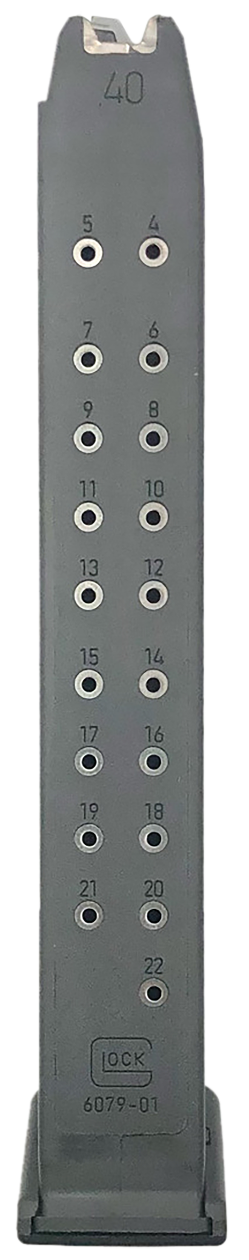 Glock MF22022 G22/35 .40 S&W 22-Rd Black Polymer Magazine — view 3