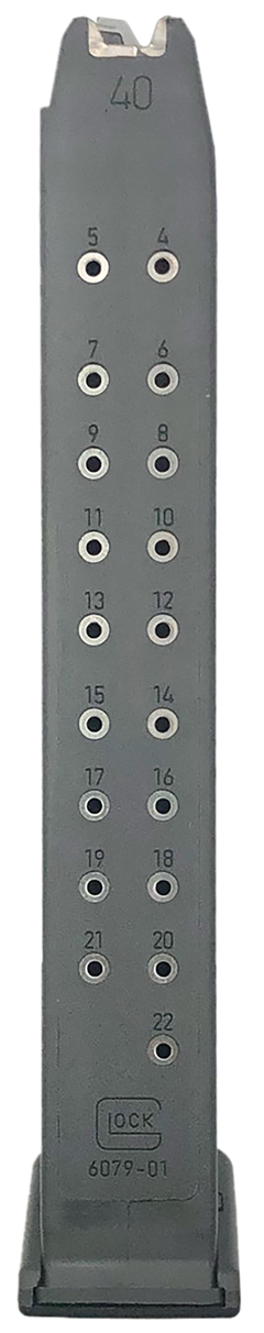 Glock MF22022 G22/35 .40 S&W 22-Rd Black Polymer Magazine — view 3