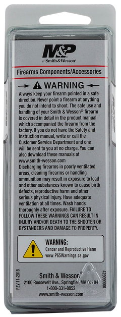 Smith & Wesson M&P 9mm Luger 17rd Steel Magazine - Black — view 3