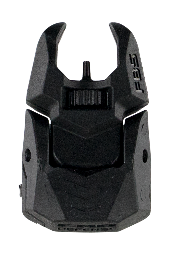 FAB Defense FXFBS Front Back-Up Sight AR-15/M4/M16 Flip-Up Black Polymer & Metal — view 3