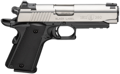 Browning 1911 Black Label Compact 380 ACP 3.63" 8+1 Semi-Auto Pistol — view 3