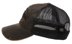 Outdoor Cap Remington Cotton Black/Brown Unstructured OSFA — view 3