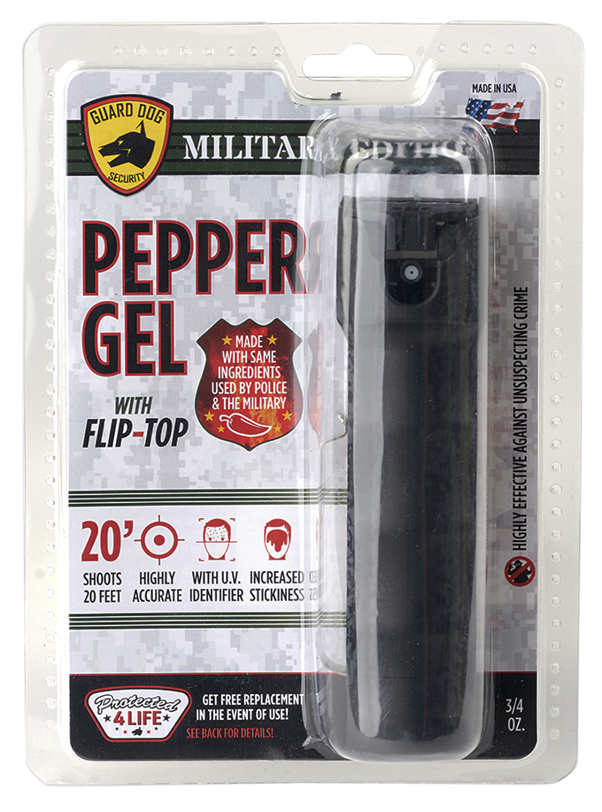 Guard Dog Military Edition Pepper Gel 0.75 oz - Black — view 3